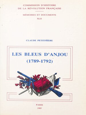 cover image of Les bleus d'Anjou